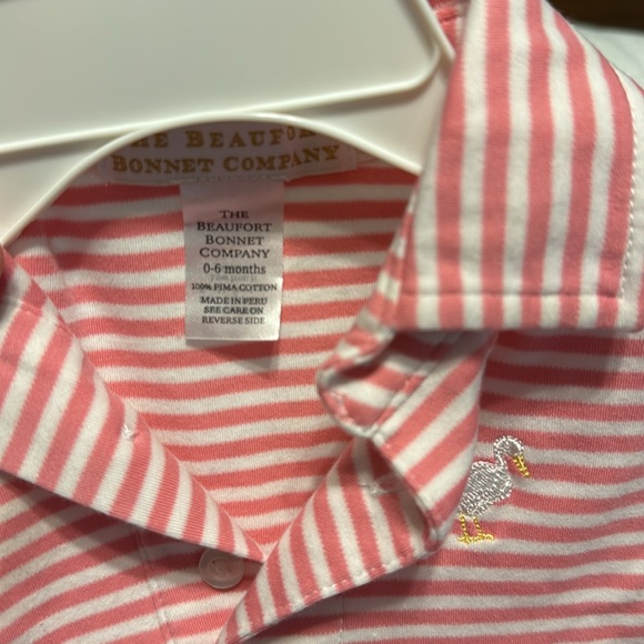 The Beaufort Bonnet Company This Prim & Proper Polo 0-6 months - Picture 3 of 3